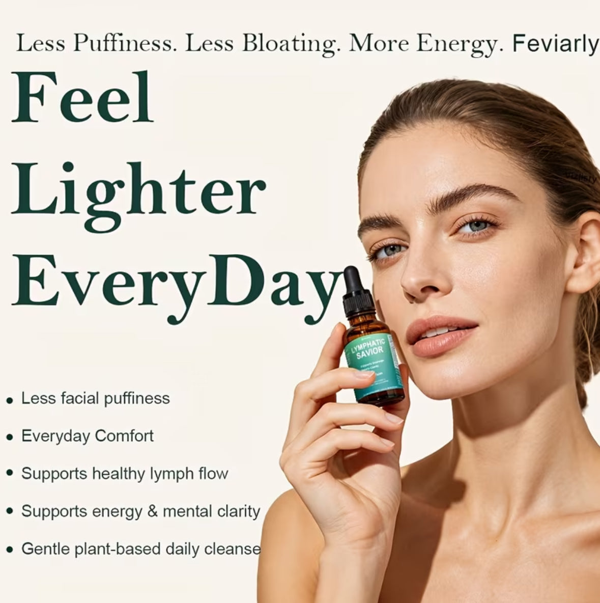 Lymphatic Savior Drops for Daily De-Puffing And Feeling Lighter