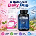 2pcs(1+1)Estrogen & Cortisol Capsules Bundle - for Women's Balance