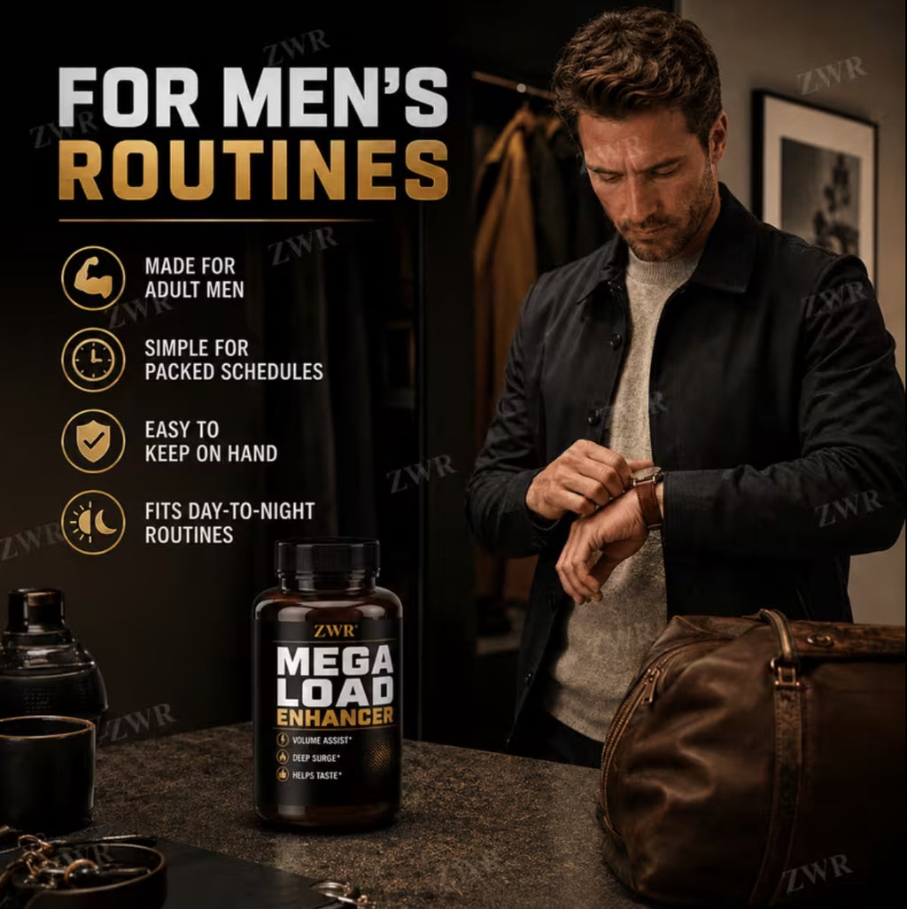 Super Load Capsules - for Men's Vitality, Energy Health & Strength Wellness