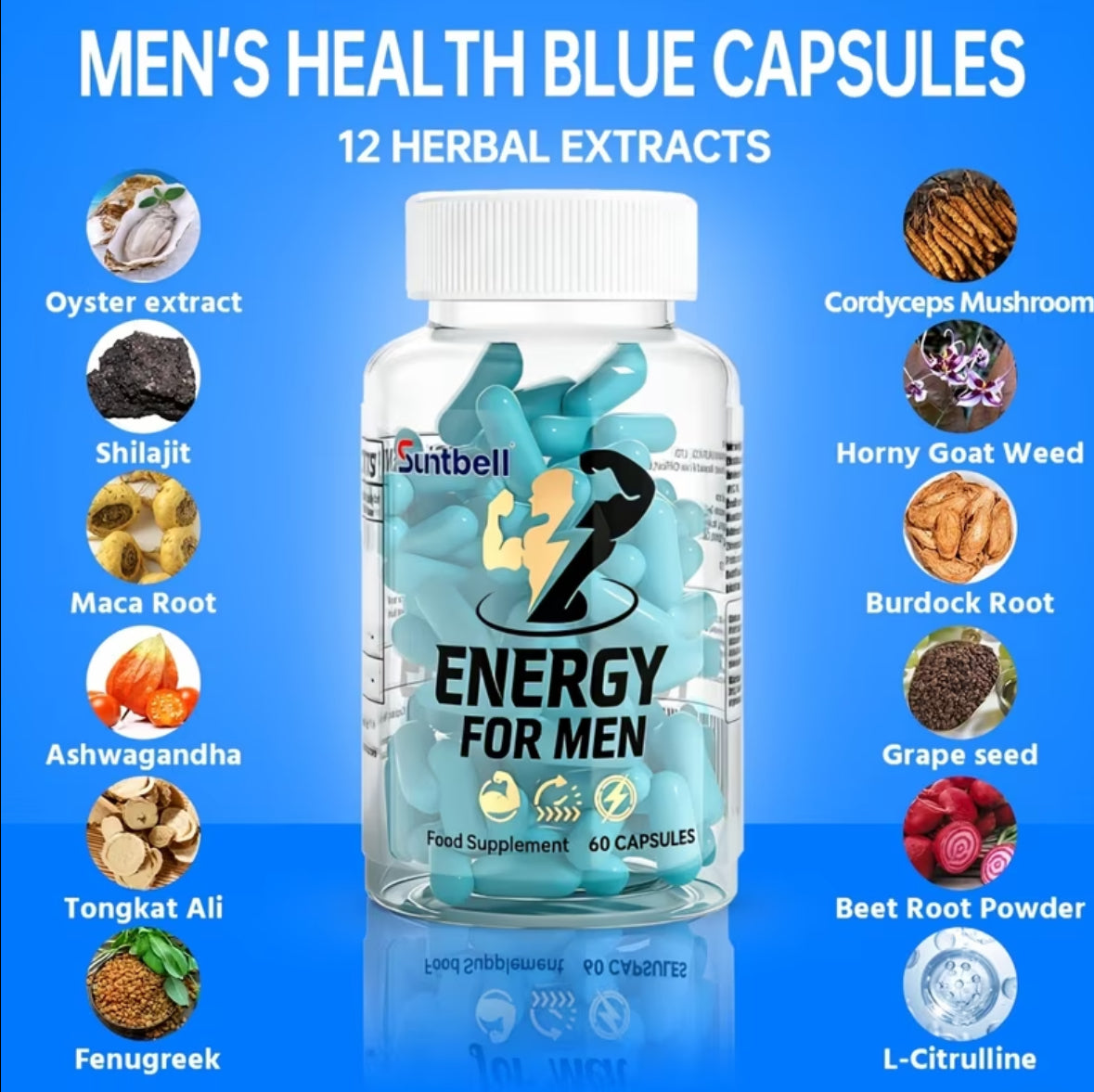 Energy Supplement for Men