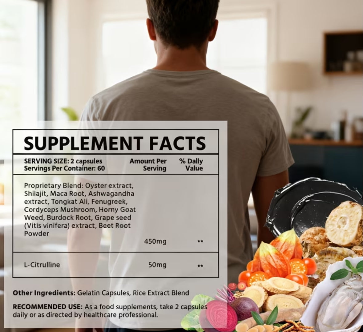 Energy Supplement for Men