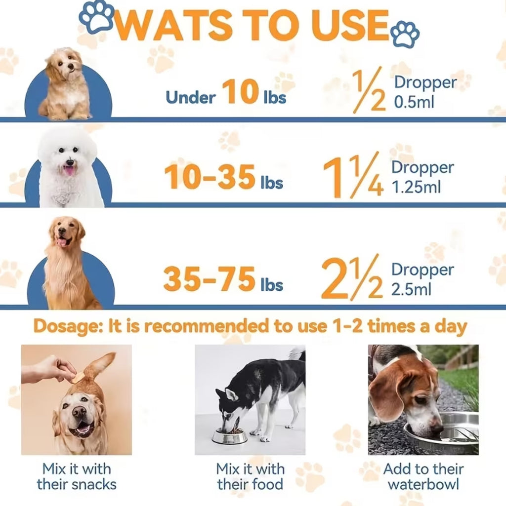 Pet Yeast Health Drops