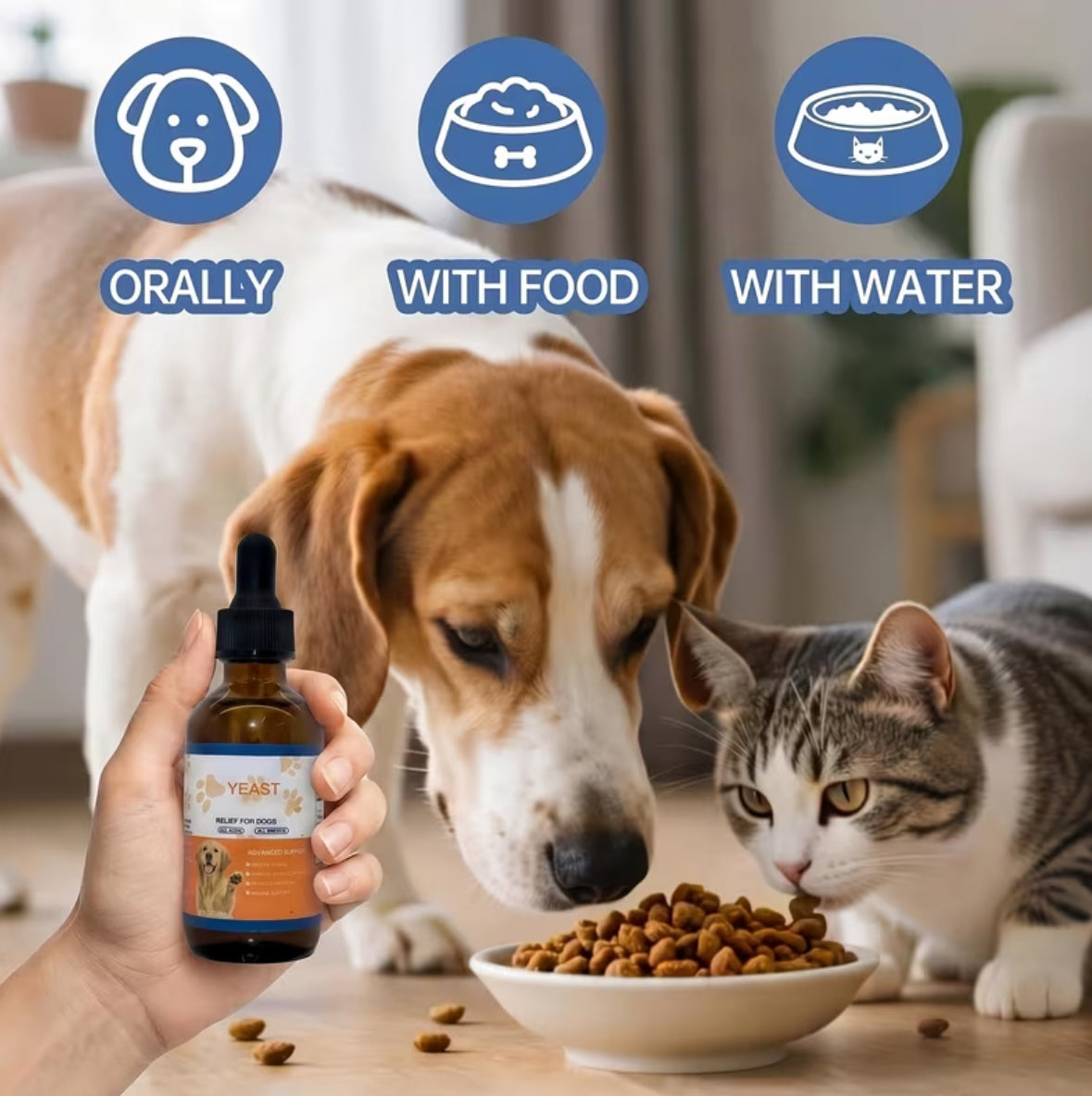 Pet Yeast Health Drops