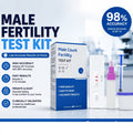 Male Fertility Test Kit for Home Use, 98% Accurate SP-10 Test, Fast Results in 5-10 Min, Private Discreet At-Home Male Health Testing Kit