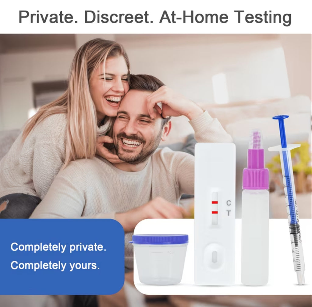 Male Fertility Test Kit for Home Use, 98% Accurate SP-10 Test, Fast Results in 5-10 Min, Private Discreet At-Home Male Health Testing Kit